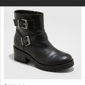 Moto Ankle Boots